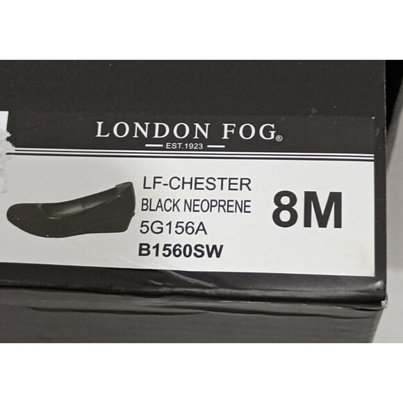 LONDON FOG Chester Neoprene Dress Wedge Size 8 Medium -  New w/ Defect - Picture 7 of 10